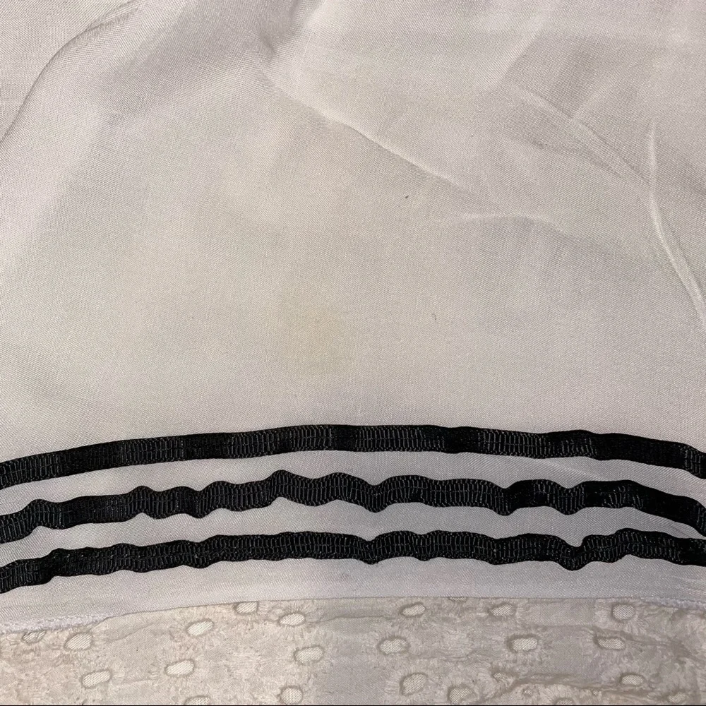 LINEN HIGH LOW SKIRT S - Picture 8 of 12